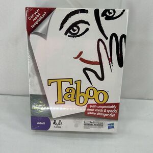 Taboo Adult Board Game Hasbro Game of Unspeakable Fun 2010 Edition - Brand New